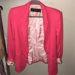 Zara Hot Pink Blazer